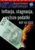 darmowe wydania: Gazeta Małych i Średnich Przedsiębiorstw – e-wydanie – 1/2022