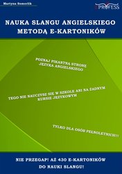 : Nauka Slangu Angielskiego Metodą E-Kartoników - ebook